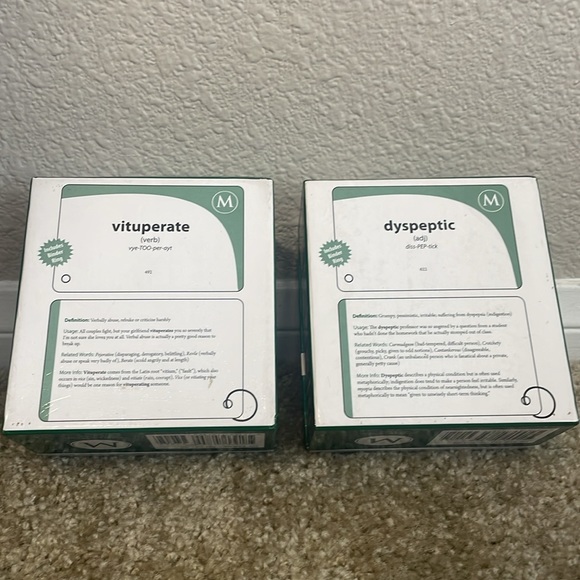 GRE Flash Cards Manhattan Prep 2nd Edition 500 Essential & 500 Advanced Words - Picture 4 of 7